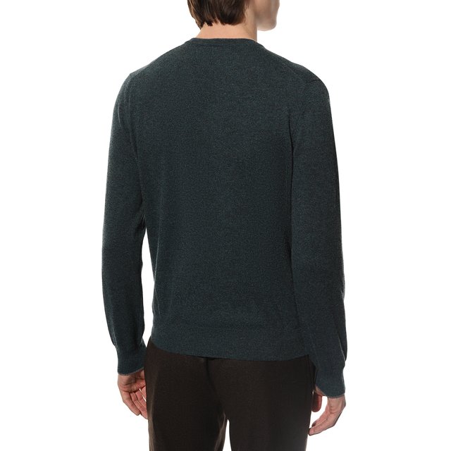Кашемировый пуловер Gran Sasso 55189/15584, цвет зелёный, размер 50 55189/15584 - фото 4