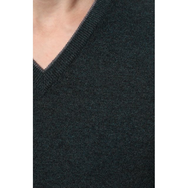 Кашемировый пуловер Gran Sasso 55189/15584, цвет зелёный, размер 50 55189/15584 - фото 5