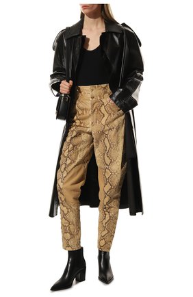 Женские брюки из кожи питона RALPH LAUREN бежевого цвета, арт. 914/XZDFI/XYDFI | Фото 2