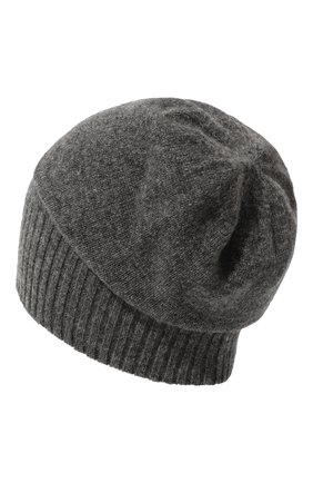 Мужская шерстяная шапка FRADI серого цвета, арт. CAP500/WN6106 | Фото 2 (Материал: Шерсть, Текстиль; Кросс-КТ: Трикотаж)