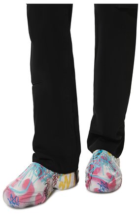 Мужские резиновые кроссовки toy DOLCE & GABBANA разноцветного цвета, арт. CS2113/AE664 | Фото 3 (Материал внутренний: Натуральная кожа; Стили: Гранж; Материал утеплителя: Без утеплителя; Материал внешний: Резина)