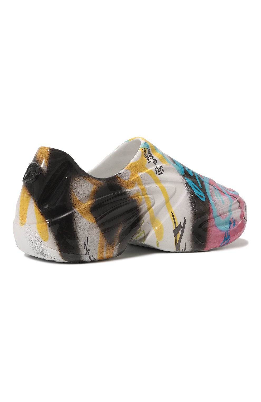 Мужские резиновые кроссовки toy DOLCE & GABBANA разноцветного цвета, арт. CS2113/AE664 | Фото 5 (Материал внутренний: Натуральная кожа; Стили: Гранж; Материал утеплителя: Без утеплителя; Материал внешний: Резина)