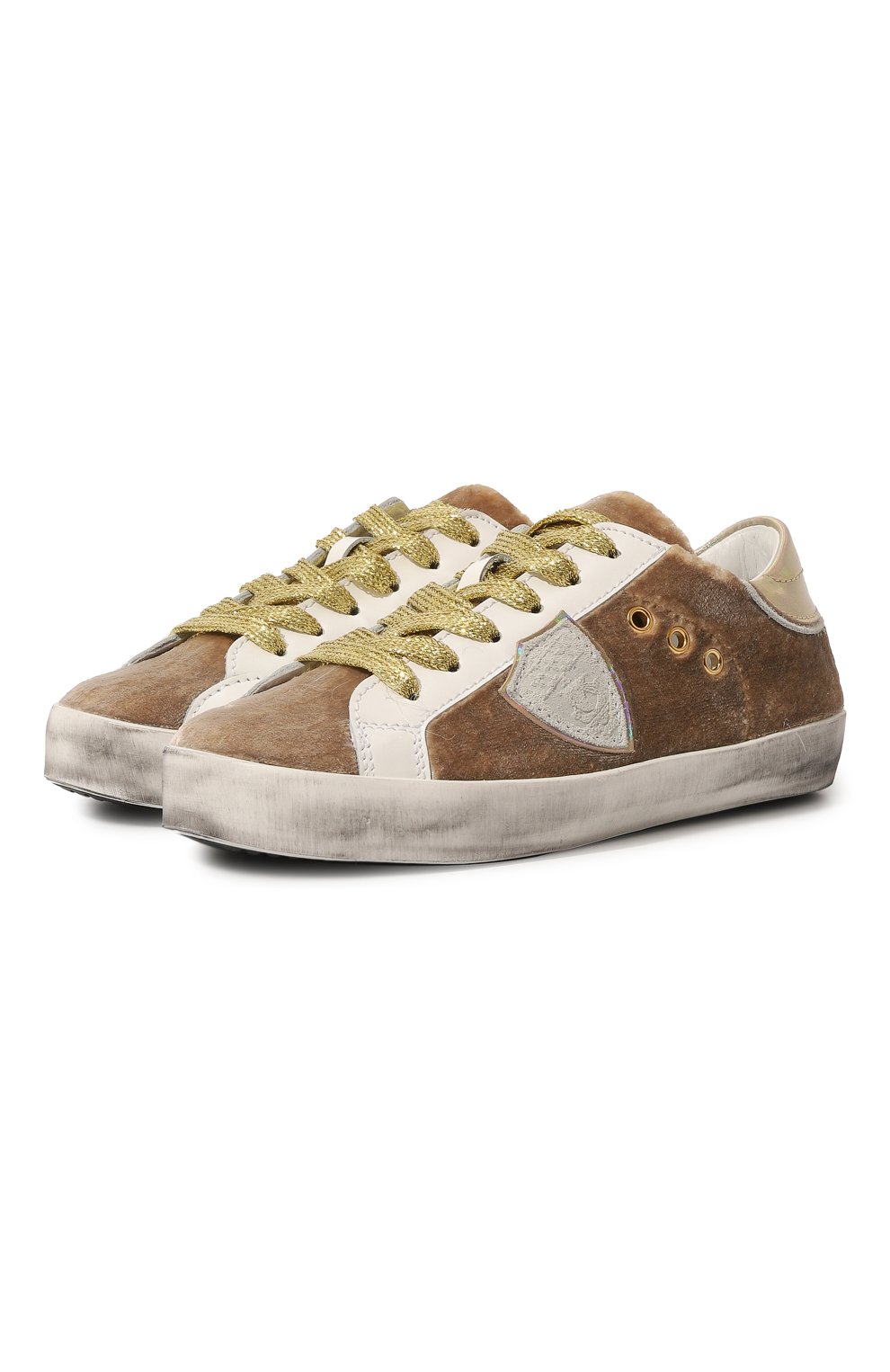 Комбинированные кеды Philippe Model Junior