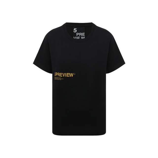 фото Хлопковая футболка 5preview