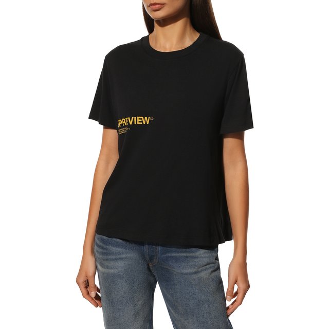 фото Хлопковая футболка 5preview