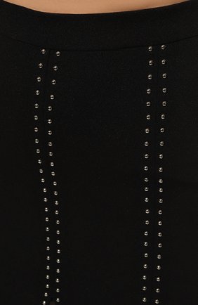 Женская юбка ERMANNO FIRENZE черного цвета, арт. D41E0 024E50 | Фото 5 (Материал внешний: Синтетический материал, Вискоза; Женское Кросс-КТ: Юбка-одежда; Длина Ж (юбки, платья, шорты): Миди; Материал подклада: Синтетический материал; Стили: Романтичный)