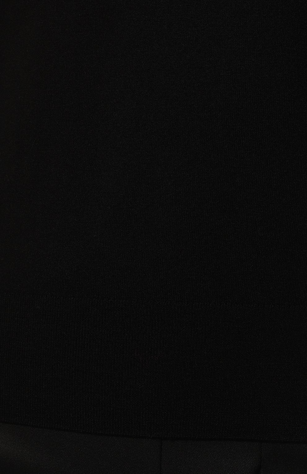 Женский шерстяной пуловер DRIES VAN NOTEN черного цвета, арт. 222-031250-5715 | Фото 5 (Материал внешний: Шерсть; Рукава: Длинные; Длина (для топов): Стандартные; Женское Кросс-КТ: Пуловер-одежда; Стили: Кэжуэл)
