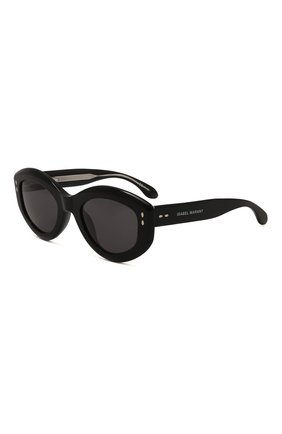 Женские солнцезащитные очки ISABEL MARANT черного цвета, арт. IM0105/G 807 | Фото 1 (Материал: Пластик; Тип очков: С/з; Очки форма: Овальные; Оптика Гендер: оптика-женское)
