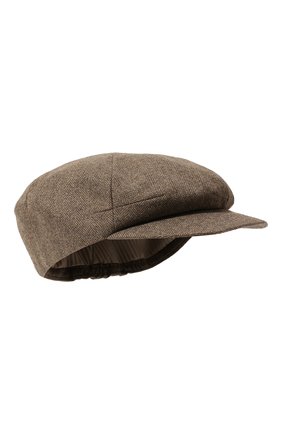 Мужская кепка фабио FURLAND светло-коричневого цвета, арт. 0234204830100200000 | Фото 1 (Материал: Текстиль)