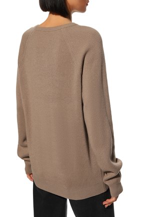 Мужские кашемировый пуловер CANESSA бежевого цвета, арт. EMKG001 FK0001T | Фото 4 (Женское Кросс-КТ: Пуловер-одежда; Стили: Кэжуэл)