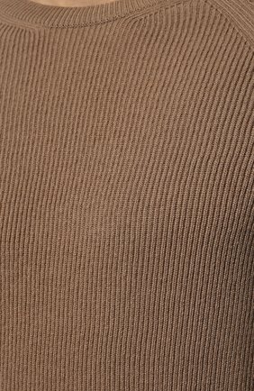 Мужские кашемировый пуловер CANESSA бежевого цвета, арт. EMKG001 FK0001T | Фото 8 (Женское Кросс-КТ: Пуловер-одежда; Стили: Кэжуэл)