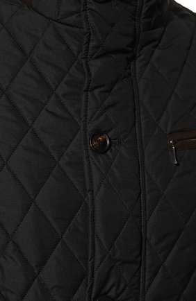 Мужская утепленная куртка WATERVILLE черного цвета, арт. AIDEN/TS1/650 | Фото 5 (Кросс-КТ: Куртка; Рукава: Длинные; Материал внешний: Синтетический материал; Мужское Кросс-КТ: утепленные куртки; Длина (верхняя одежда): Короткие; Материал подклада: Хлопок; Стили: Кэжуэл)