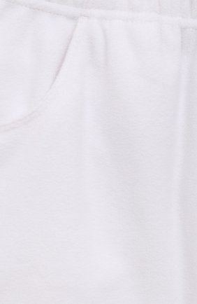 Детские брюки POIVRE BLANC белого цвета, арт. 295596 | Фото 3 (Материал внешний: Синтетический материал; Ростовка одежда: 10 - 11 лет | 140 - 146см, 3 года | 98 см, 4 года | 104 см, 5 лет | 110 см, 6 лет | 116 см, 8 лет | 128 см)