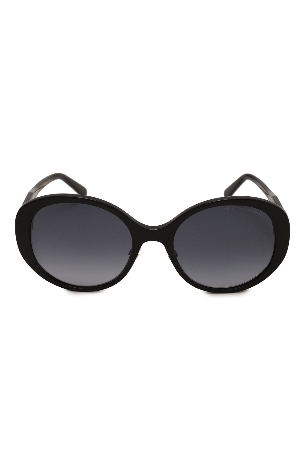 Женские солнцезащитные очки MARC JACOBS (THE) черного цвета, арт. MARC 627/G 807 | Фото 3 (Материал: Пластик; Тип очков: С/з; Оптика Гендер: оптика-женское; Очки форма: Овальные)