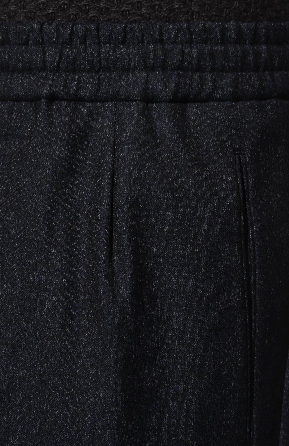 Мужские брюки из шерсти и хлопка ANDREA CAMPAGNA синего цвета, арт. VULCAN0Z/GB1748 | Фото 5 (Материал внешний: Шерсть; Длина (брюки, джинсы): Стандартные; Случай: Повседневный; Материал подклада: Купро; Стили: Кэжуэл)
