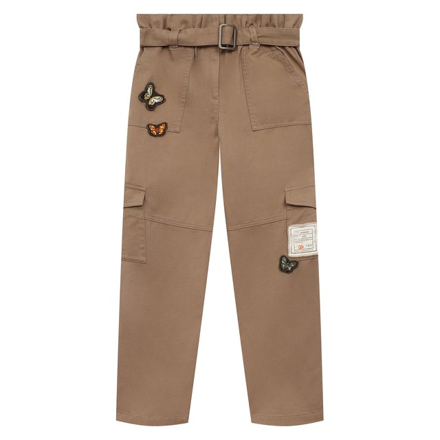 Хлопковые брюки Dolce & Gabbana L53P17/FUFJU/8-14