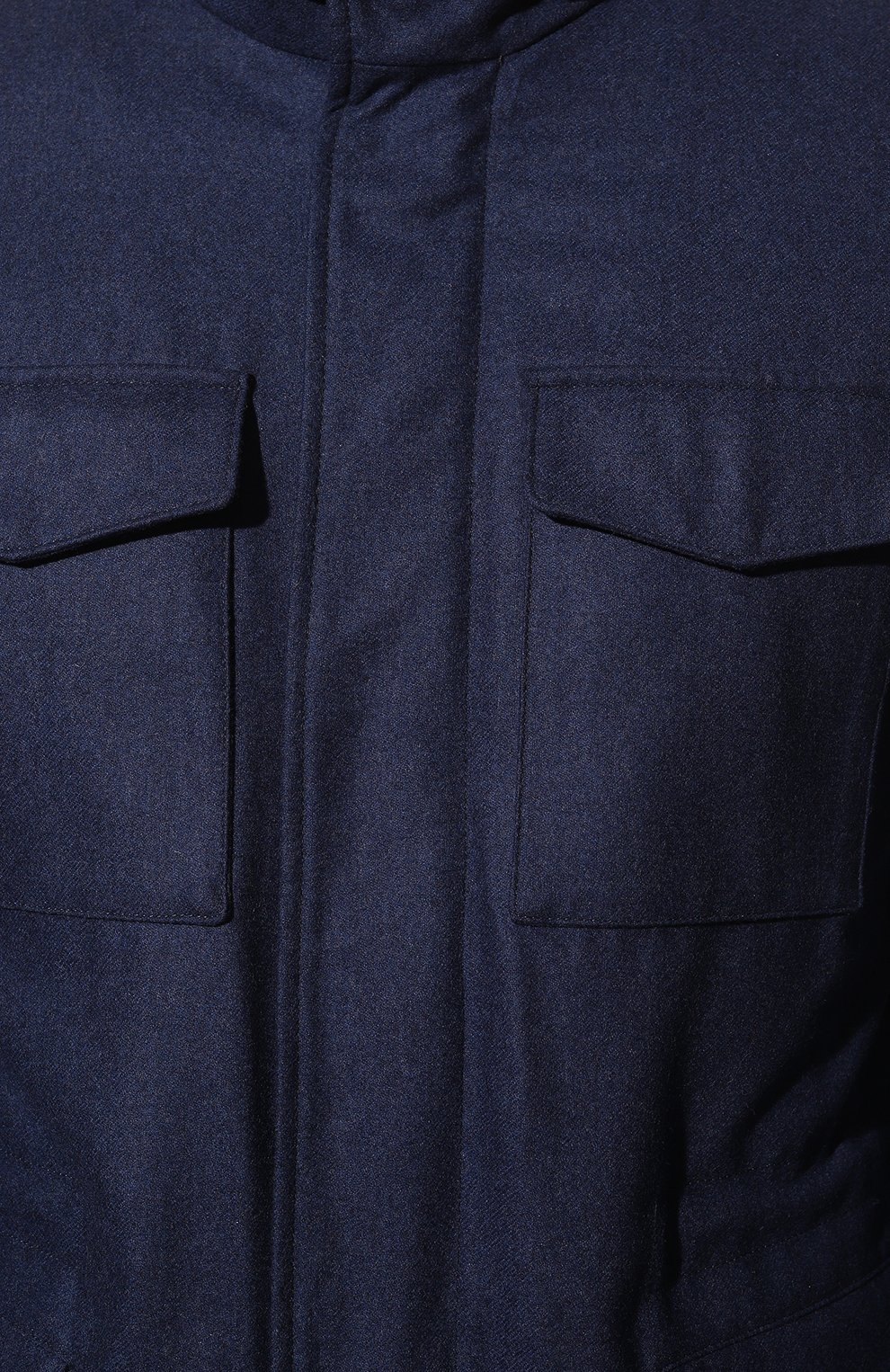 Мужская шерстяная куртка WATERVILLE синего цвета, арт. TRAVEL/662 | Фото 5 (Кросс-КТ: Куртка; Мужское Кросс-КТ: шерсть и кашемир, утепленные куртки; Материал внешний: Шерсть; Рукава: Длинные; Материал подклада: Синтетический материал; Длина (верхняя одежда): Короткие; Стили: Кэжуэл)