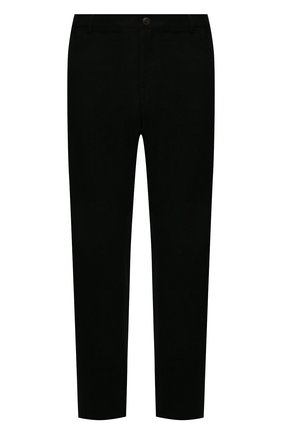 Мужские шерстяные брюки CANALI черного цвета, арт. V1551/AR03472/60-64 | Фото 1 (Длина (брюки, джинсы): Стандартные; Материал внешний: Шерсть)