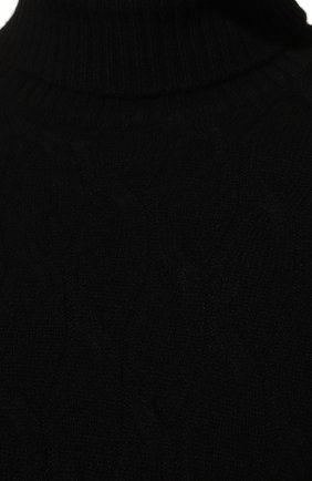 Мужской свитер из шерсти и кашемира GIAMPAOLO черного цвета, арт. GM07119-M37004 | Фото 5 (Материал внешний: Шерсть; Рукава: Длинные; Принт: Без принта; Длина (для топов): Стандартные; Мужское Кросс-КТ: Свитер-одежда; Стили: Кэжуэл)
