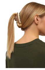 Женская заколка для волос ALEXANDRE DE PARIS бежевого цвета, арт. ICCM-15571-03A22 OS | Фото 2 (Материал: Пластик)