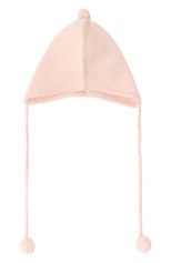 Детского кашемировая шапка OSCAR ET VALENTINE розового цвета, арт. BON01 | Фото 1 (Материал: Текстиль, Кашемир, Шерсть)