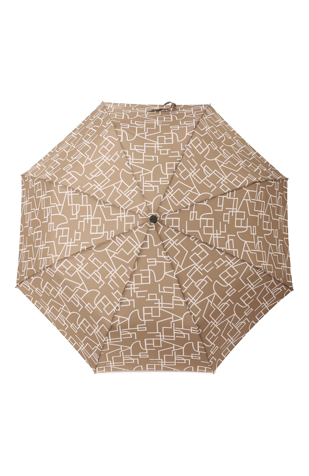 Женский складной зонт DOPPLER бежевого цвета, арт. 744865C02 | Фото 1 (Материал: Текстиль, Синтетический материал)
