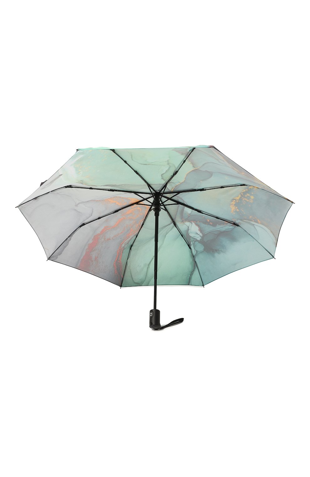 Женский складной зонт DOPPLER светло-зеленого цвета, арт. 744865M02 | Фото 3 (Материал: Текстиль, Синтетический материал)