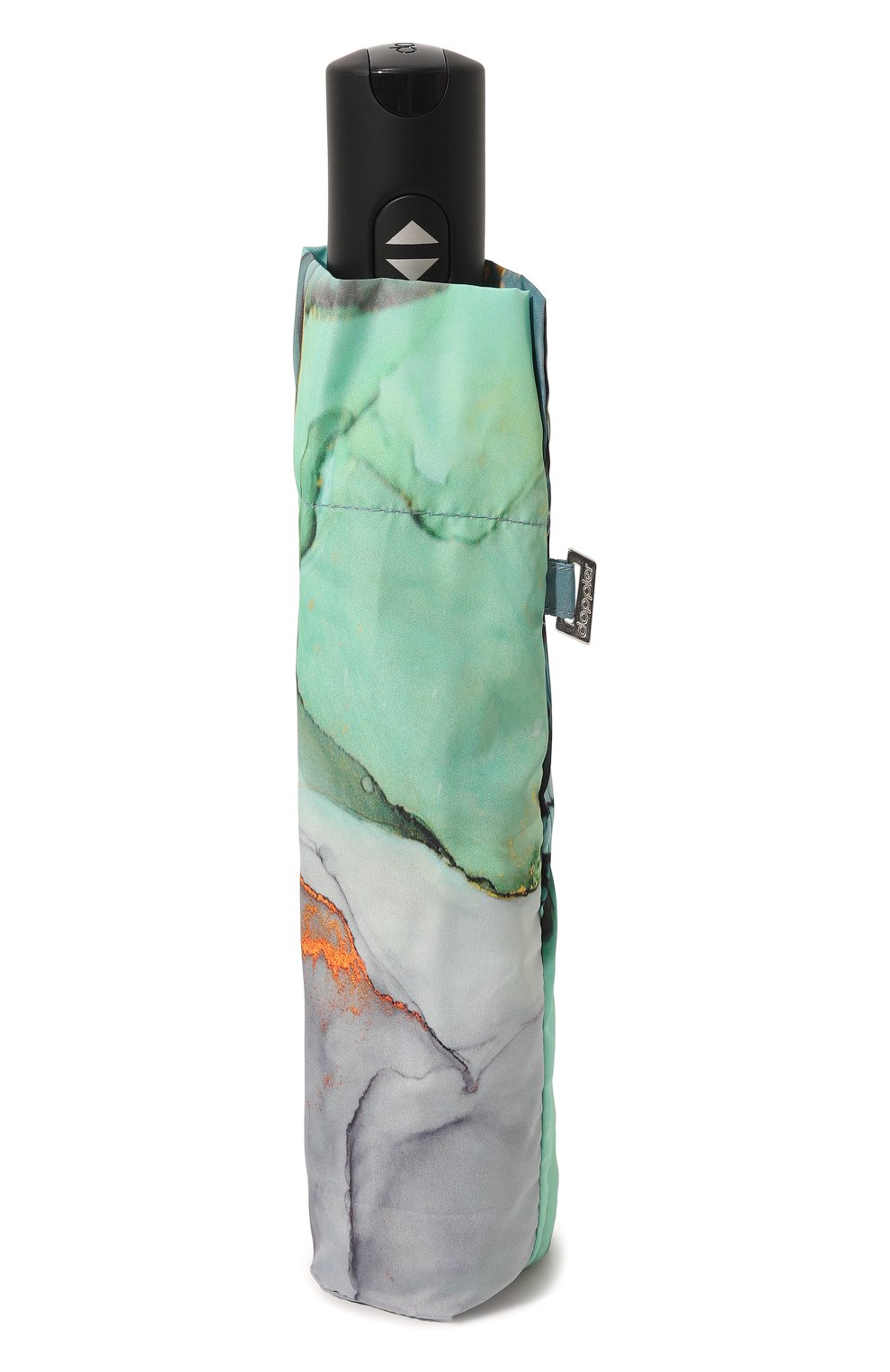 Женский складной зонт DOPPLER светло-зеленого цвета, арт. 744865M02 | Фото 6 (Материал: Текстиль, Синтетический материал)