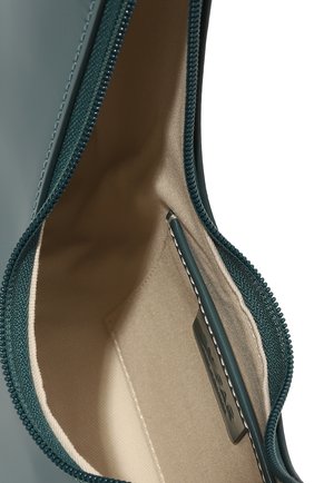 Женская сумка amber large BY FAR зеленого цвета, арт. 22FWAMRSPETWLAR | Фото 5 (Сумки-технические: Сумки top-handle; Материал: Натуральная кожа; Размер: large)