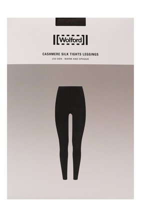 Женские леггинсы WOLFORD темно-коричневого цвета, арт. 11337 | Фото 1 (Материал внешний: Шерсть, Кашемир; Женское Кросс-КТ: Леггинсы-одежда; Длина (брюки, джинсы): Стандартные; Стили: Кэжуэл)