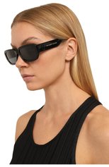 Женские солнцезащитные очки MARC JACOBS (THE) черного цвета, арт. MARC 614 807 | Фото 2 (Кросс-КТ: С/з-унисекс; Материал: Пластик; Тип очков: С/з; Оптика Гендер: оптика-унисекс; Очки форма: Прямоугольные)