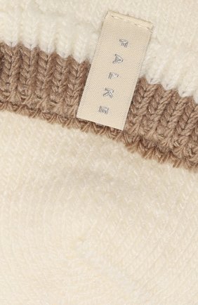 Женские носки FALKE кремвого цвета, арт. 46380 | Фото 2 (Материал внешний: Шерсть, Синтетический материал)