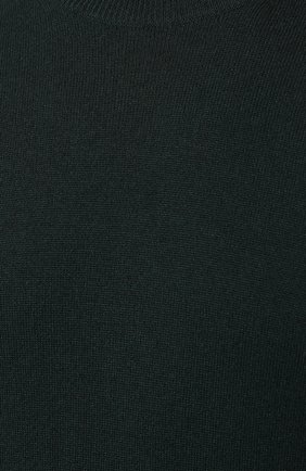 Мужской водолазка из шерсти и кашемира GIAMPAOLO темно-зеленого цвета, арт. GM12111-M37003 | Фото 5 (Материал внешний: Шерсть; Рукава: Длинные; Принт: Без принта; Длина (для топов): Стандартные; Мужское Кросс-КТ: Водолазка-одежда; Стили: Кэжуэл)