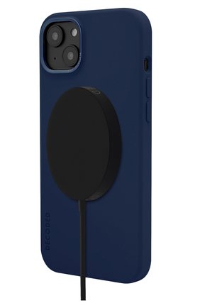 Чехол decoded silicone back cover navy peony для iphone 14 DECODED синего цвета, арт. D23IPO14BCS9NE | Фото 2