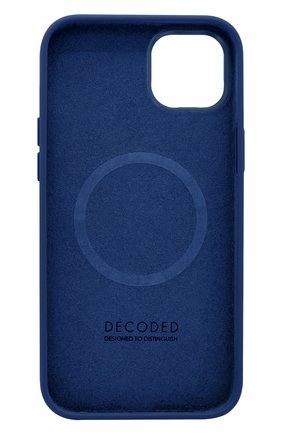 Чехол decoded silicone back cover navy peony для iphone 14 DECODED синего цвета по цене 6490 руб., арт. D23IPO14BCS9NE | Фото 4 Чехол decoded silicone back cover navy peony для iphone 14 DECODED синего цвета, арт. D23IPO14BCS9NE | Фото 4