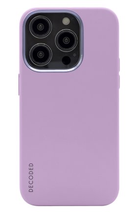 Чехол decoded silicone back cover lavender для iphone 14 pro max DECODED лавандового цвета, арт. D23IPO14PMBCS9LR | Фото 1