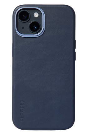 Чехол decoded leather back cover navy для iphone 14 plus DECODED синего цвета по цене 7490 руб., арт. D23IPO14MBC1NY | Фото 1 Чехол decoded leather back cover navy для iphone 14 plus DECODED синего цвета, арт. D23IPO14MBC1NY | Фото 1