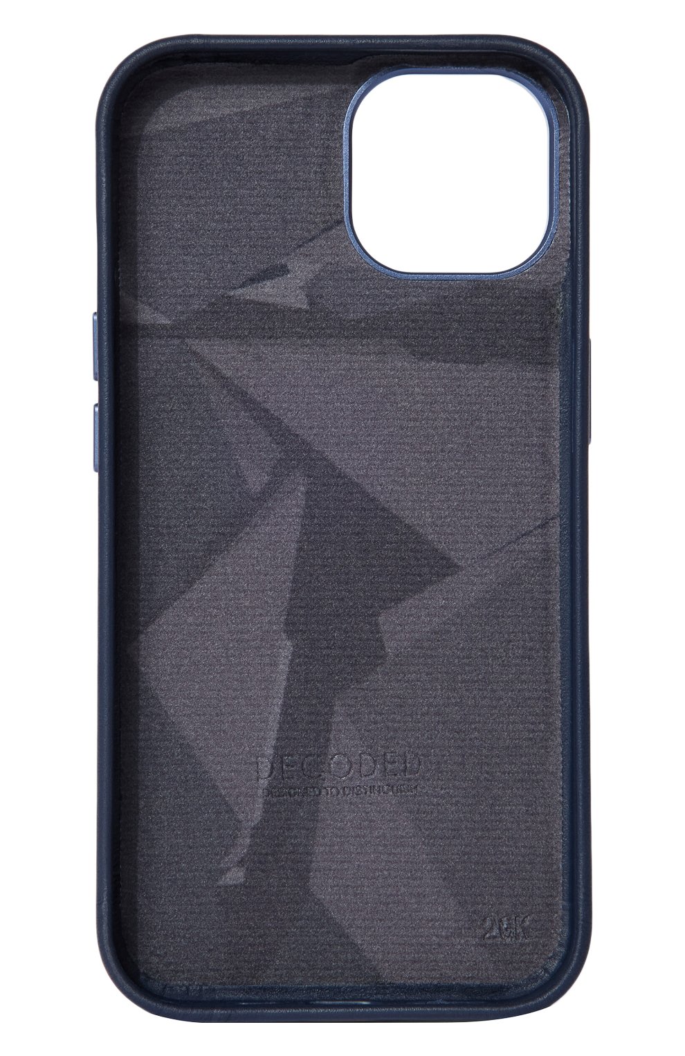 Чехол decoded leather back cover navy для iphone 14 plus DECODED синего цвета по цене 7490 руб., арт. D23IPO14MBC1NY | Фото 4 Чехол decoded leather back cover navy для iphone 14 plus DECODED синего цвета, арт. D23IPO14MBC1NY | Фото 4