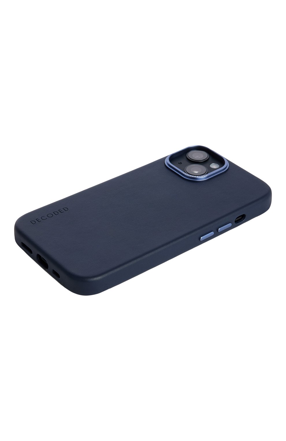 Чехол decoded leather back cover navy для iphone 14 plus DECODED синего цвета по цене 7490 руб., арт. D23IPO14MBC1NY | Фото 6 Чехол decoded leather back cover navy для iphone 14 plus DECODED синего цвета, арт. D23IPO14MBC1NY | Фото 6