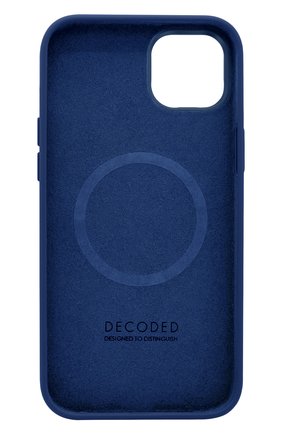 Чехол decoded silicone back cover navy peony для iphone 14 plus DECODED синего цвета по цене 6490 руб., арт. D23IPO14MBCS9NE | Фото 4 Чехол decoded silicone back cover navy peony для iphone 14 plus DECODED синего цвета, арт. D23IPO14MBCS9NE | Фото 4