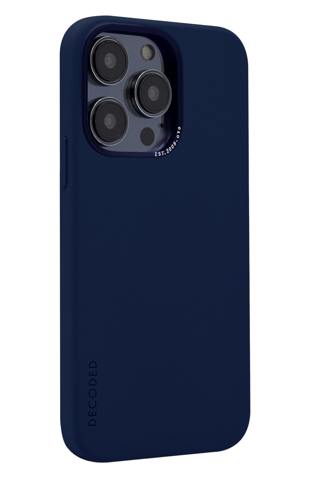 Чехол decoded silicone back cover navy peony для iphone 14 pro DECODED синего цвета по цене 6490 руб., арт. D23IPO14PBCS9NE | Фото 3 Чехол decoded silicone back cover navy peony для iphone 14 pro DECODED синего цвета, арт. D23IPO14PBCS9NE | Фото 3