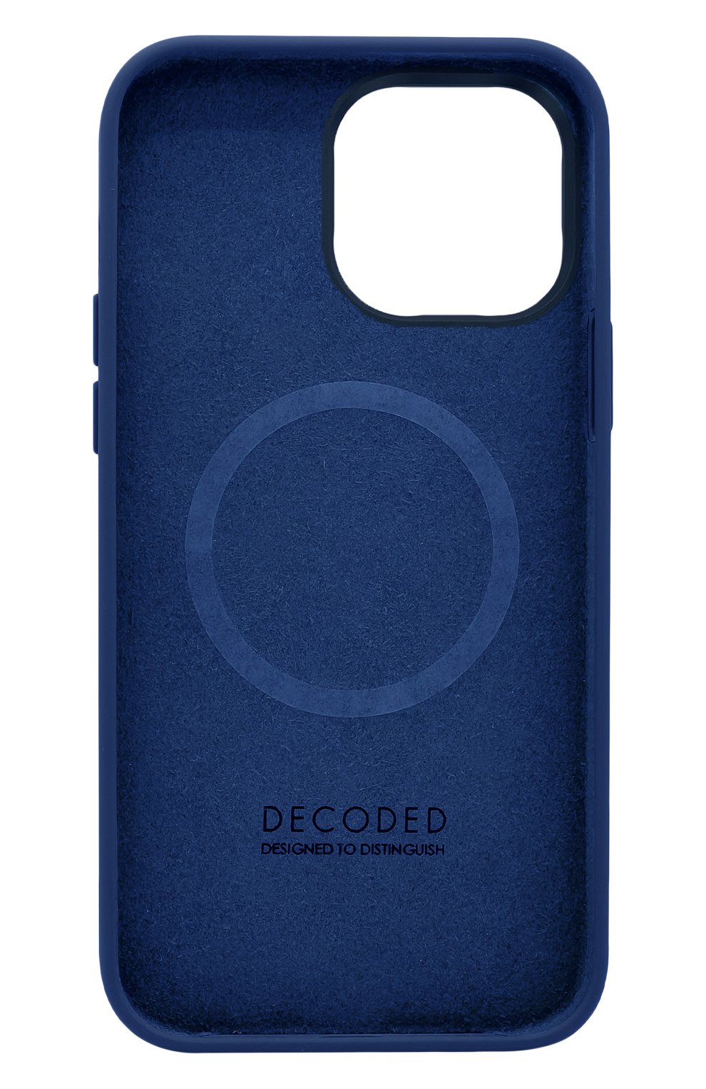 Чехол decoded silicone back cover navy peony для iphone 14 pro DECODED синего цвета, арт. D23IPO14PBCS9NE | Фото 4