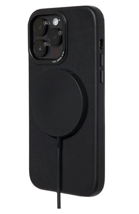 Чехол Decoded Leather Back Cover Black для iPhone 14 Pro Max | Фото №2