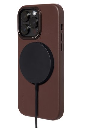 Чехол Decoded Leather Back Cover Brown для iPhone 14 Pro Max | Фото №2