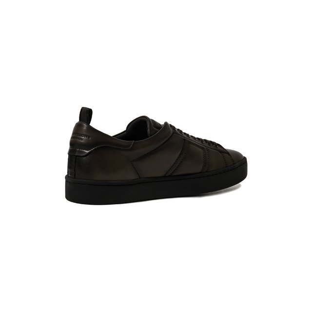 фото Кожаные кеды officine creative