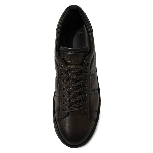 фото Кожаные кеды officine creative