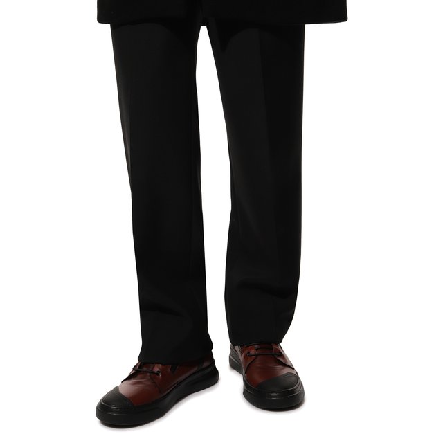 фото Кожаные кеды bruno bordese