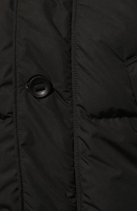 Мужская пуховик HISTORIC черного цвета, арт. 2HMB011010 | Фото 5 (Кросс-КТ: Куртка; Мужское Кросс-КТ: пуховик-короткий; Рукава: Длинные; Длина (верхняя одежда): До середины бедра; Материал внешний: Синтетический материал; Материал подклада: Синтетический материал; Материал утеплителя: Пух и перо; Стили: Кэжуэл)
