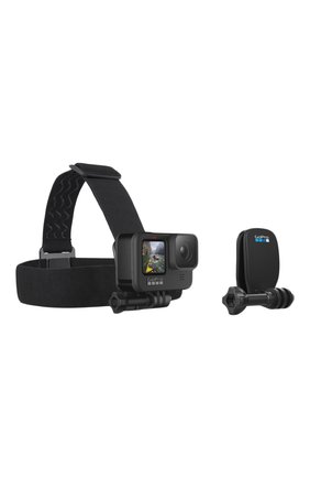 Крепление на голову и клипса на одежду для gopro headstrap + quickclip GOPRO черного цвета по цене 1990 руб., арт. ACHOM-001 | Фото 2 Крепление на голову и клипса на одежду для gopro headstrap + quickclip GOPRO черного цвета, арт. ACHOM-001 | Фото 2