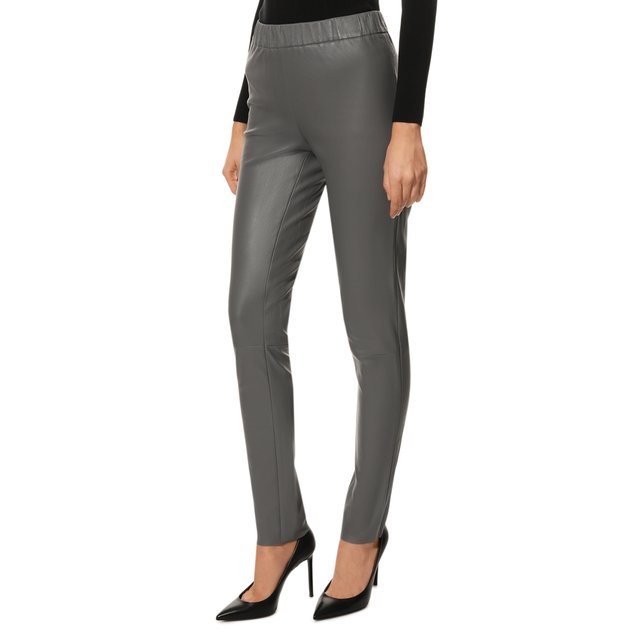 фото Кожаные леггинсы max&moi